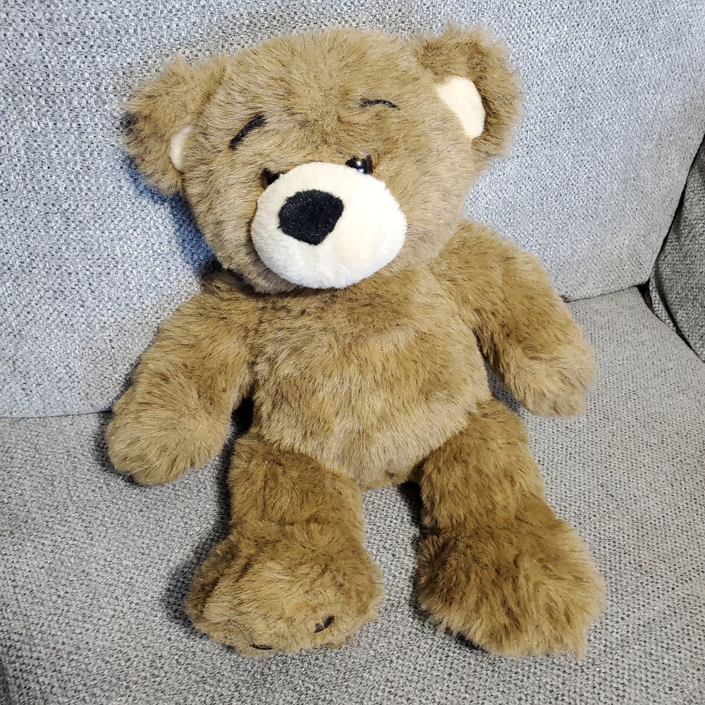 Build-A-Bear Workshop Lot Of 4 Bears, Vintage Bearemy, Birthday Bear, Etc Mixed - Picture 4 of 6